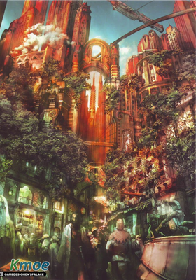 最終幻想12 人物設定插畫  